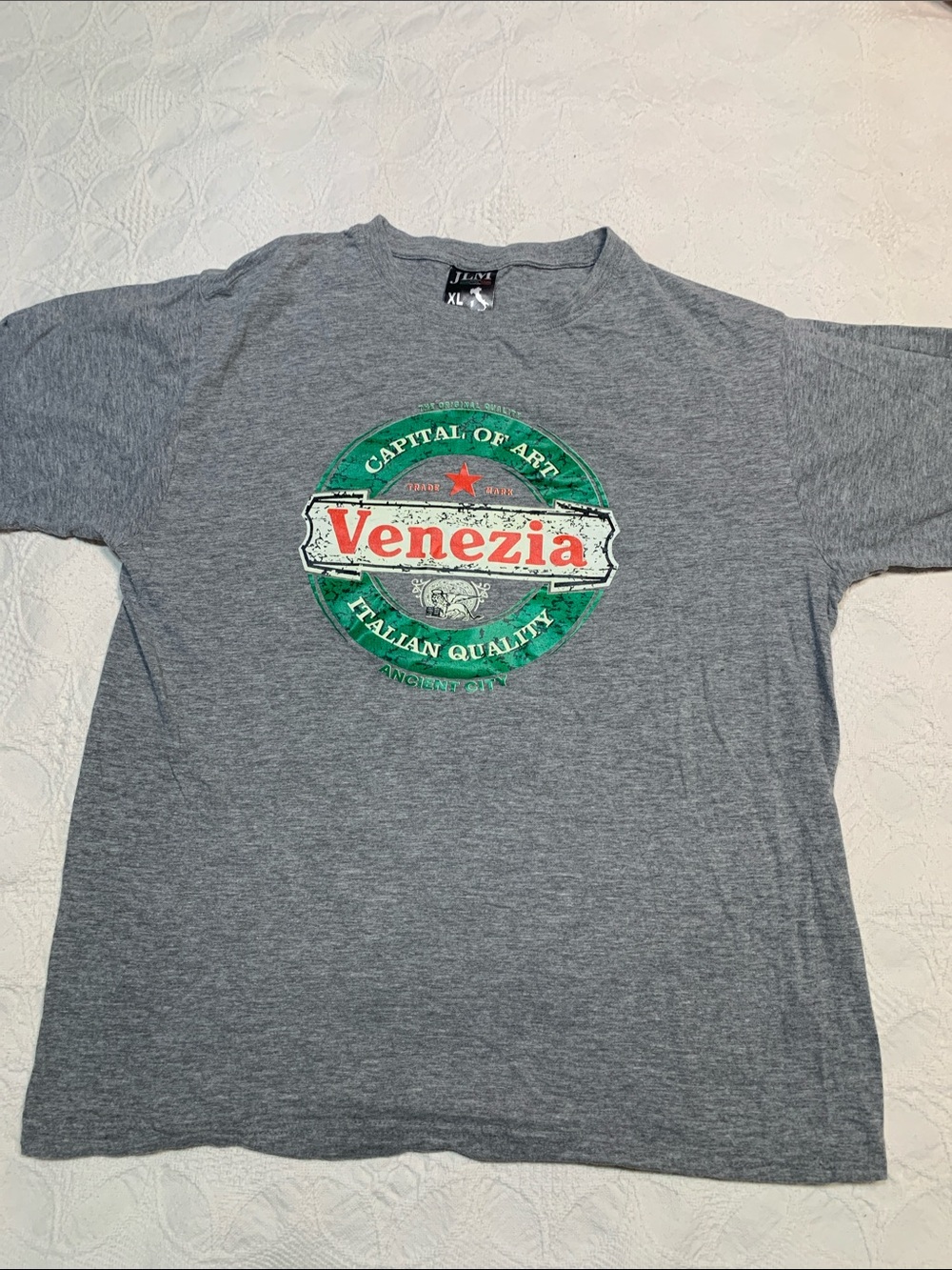 Venezia Graphic Tee - Gray